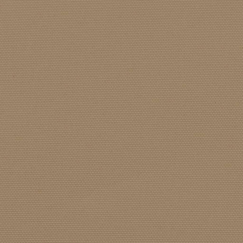 Produktbild för Indragbar sidomarkis taupe 200x500 cm