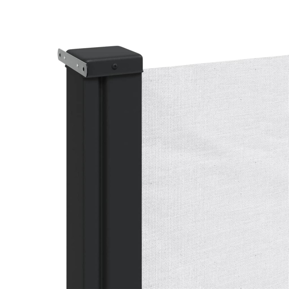 Produktbild för Indragbar sidomarkis vit 200x500 cm
