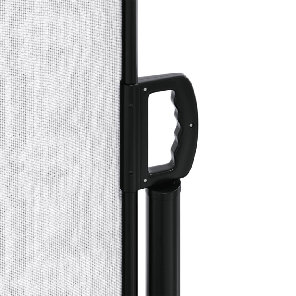 Produktbild för Indragbar sidomarkis vit 200x500 cm
