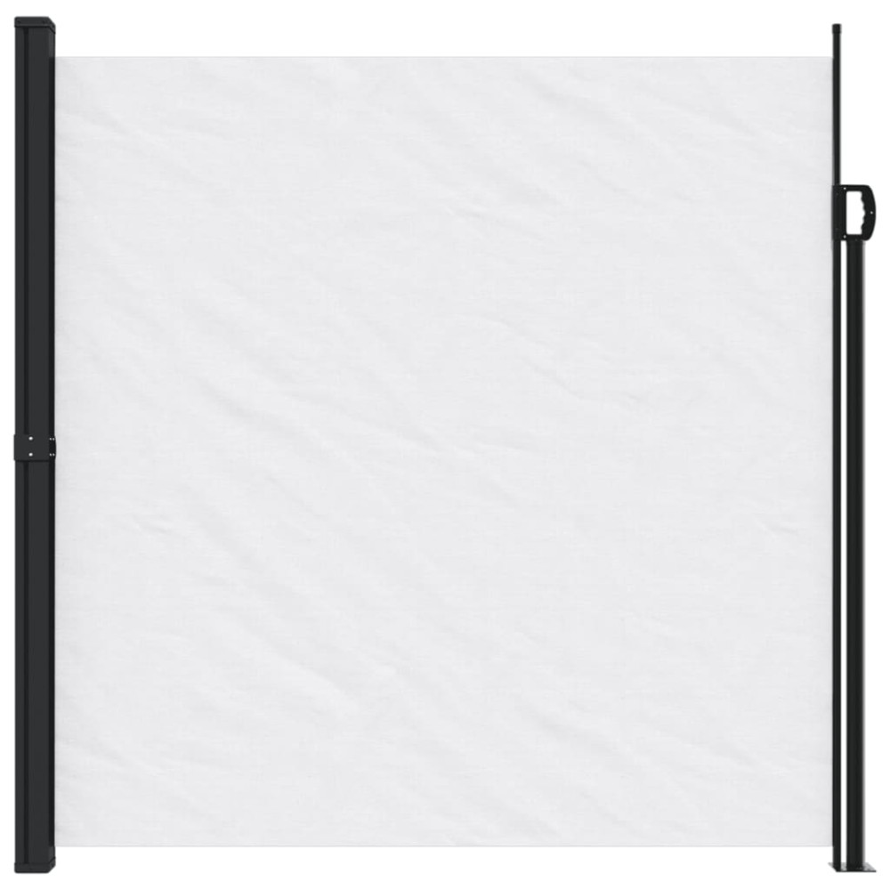 Produktbild för Indragbar sidomarkis vit 200x300 cm