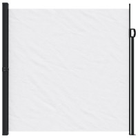 Produktbild för Indragbar sidomarkis vit 200x300 cm