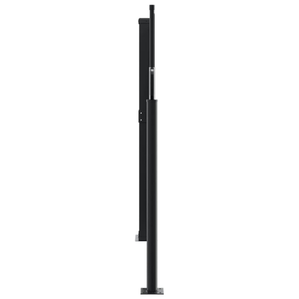 Produktbild för Infällbar sidomarkis terrakotta 120x1200 cm