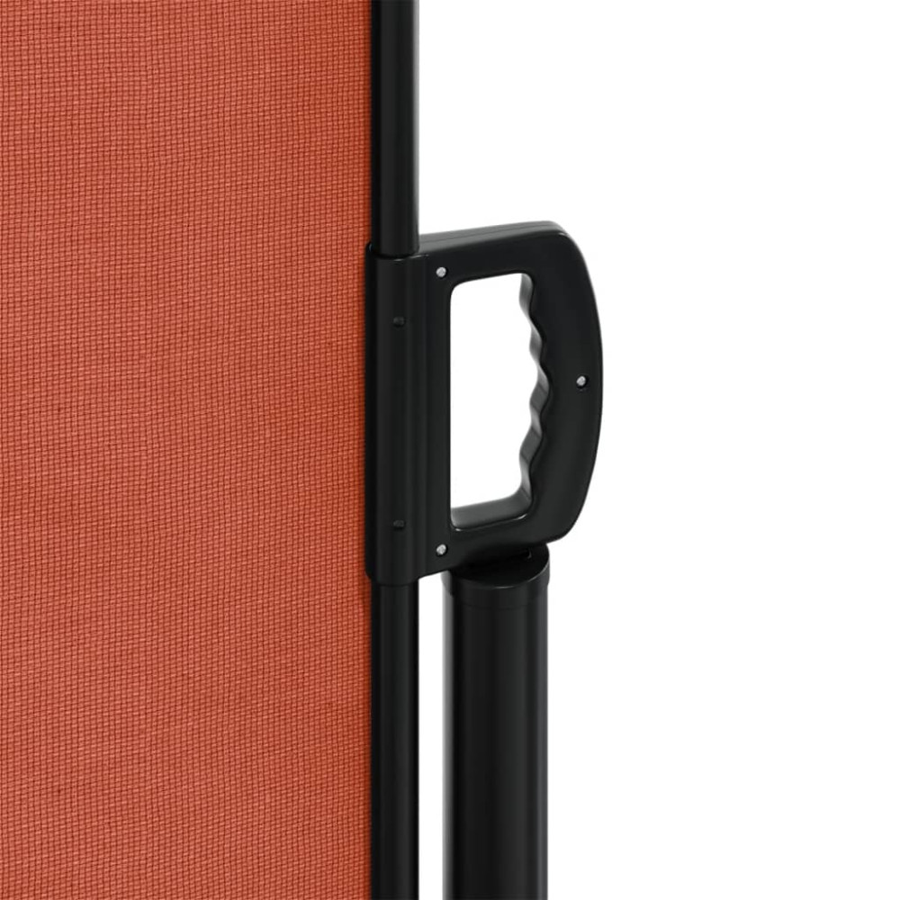Produktbild för Infällbar sidomarkis terrakotta 120x1200 cm