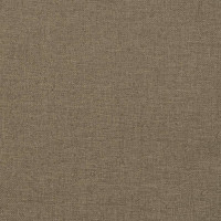 Produktbild för Stolsdynor högt ryggstöd 2 st melerad taupe 120x50x4 cm tyg