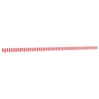 Produktbild för Markisvolang röd och vit randig 6 m