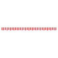 Produktbild för Markisvolang röd och vit randig 3,5 m