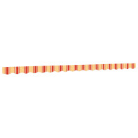 Produktbild för Markisvolang gul och orange randig 4,5 m
