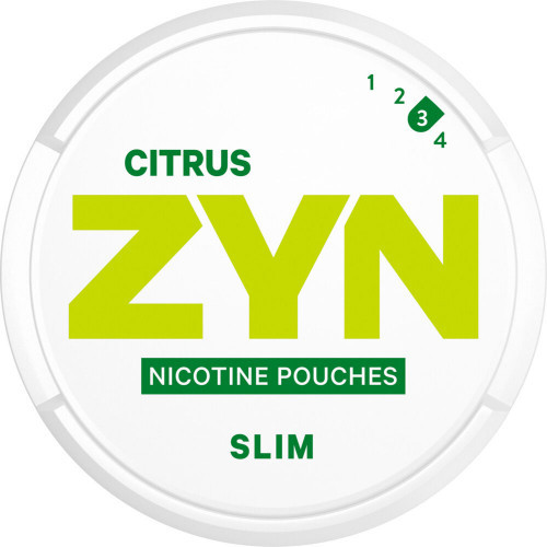 ZYN Slim Citrus Strong 5-pack (Utgånget datum)