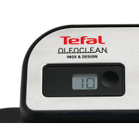 Produktbild för Tefal Oleoclean Pro Inox & Design FR8040 Single 3,5 l 2300 W Svart, Rostfritt stål