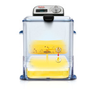 Produktbild för Tefal Oleoclean Pro Inox & Design FR8040 Single 3,5 l 2300 W Svart, Rostfritt stål