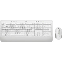 Produktbild för Logitech Signature MK650 Combo For Business tangentbord Mus inkluderad Bluetooth QWERTY Dansk, Finsk, Norsk, Svensk Vit
