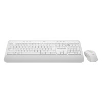 Produktbild för Logitech Signature MK650 Combo For Business tangentbord Mus inkluderad Bluetooth QWERTY Dansk, Finsk, Norsk, Svensk Vit