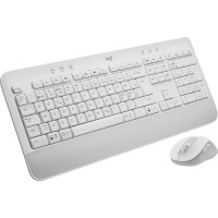 Produktbild för Logitech Signature MK650 Combo For Business tangentbord Mus inkluderad Bluetooth QWERTY Dansk, Finsk, Norsk, Svensk Vit