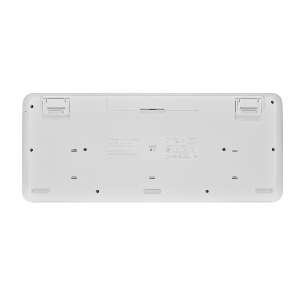 Produktbild för Logitech Signature MK650 Combo For Business tangentbord Mus inkluderad Bluetooth QWERTY Dansk, Finsk, Norsk, Svensk Vit
