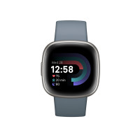 Produktbild för Fitbit Versa 4 Digital Pekskärm Platimun GPS