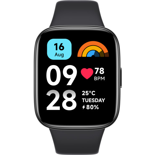 Xiaomi Xiaomi Redmi Watch 3 Active 4,65 cm (1.83") LED 47 mm Digital 240 x 280 pixlar Pekskärm Svart