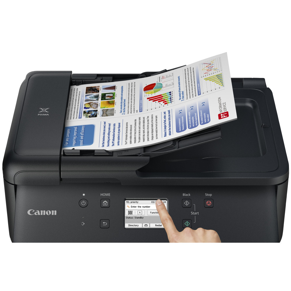 Produktbild för Canon PIXMA TR7650 Bläckstråleskrivare A4 4800 x 1200 DPI Wi-Fi