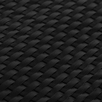 Produktbild för Balkongskärm svart 300x80 cm polyrotting