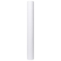 Produktbild för Balkongskärm vit 400x90 cm polyrotting