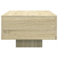 Produktbild för Soffbord sonoma ek 100x49,5x31 cm konstruerat trä