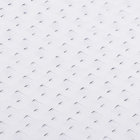 Produktbild för Balkongskärm vit 500x80 cm polyrotting