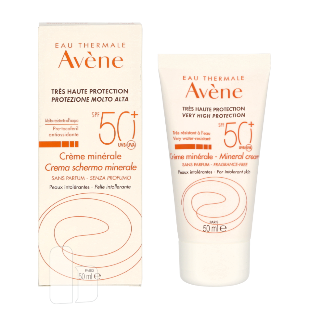 Produktbild för Avene Sun Care Mineral Cream SPF50+ 50 ml Unisex