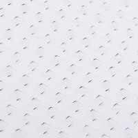 Produktbild för Balkongskärm vit 500x90 cm polyrotting