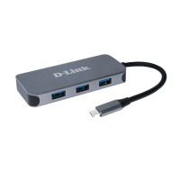 Produktbild för D-Link DUB-2335 - dockningsstation - USB-C / Thunderbolt 3 - HDMI