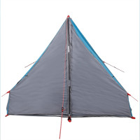 Produktbild för Campingtält A-ram 2 personer blå vattentätt
