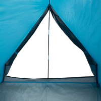Produktbild för Campingtält A-ram 2 personer blå vattentätt