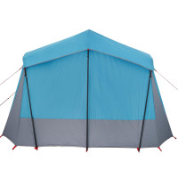 Produktbild för Campingtält 5 personer blå vattentätt