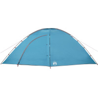 Produktbild för Campingtält 8 personer blå vattentätt