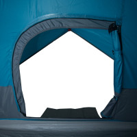 Produktbild för Familjetält kupol 6 personer blå vattentätt