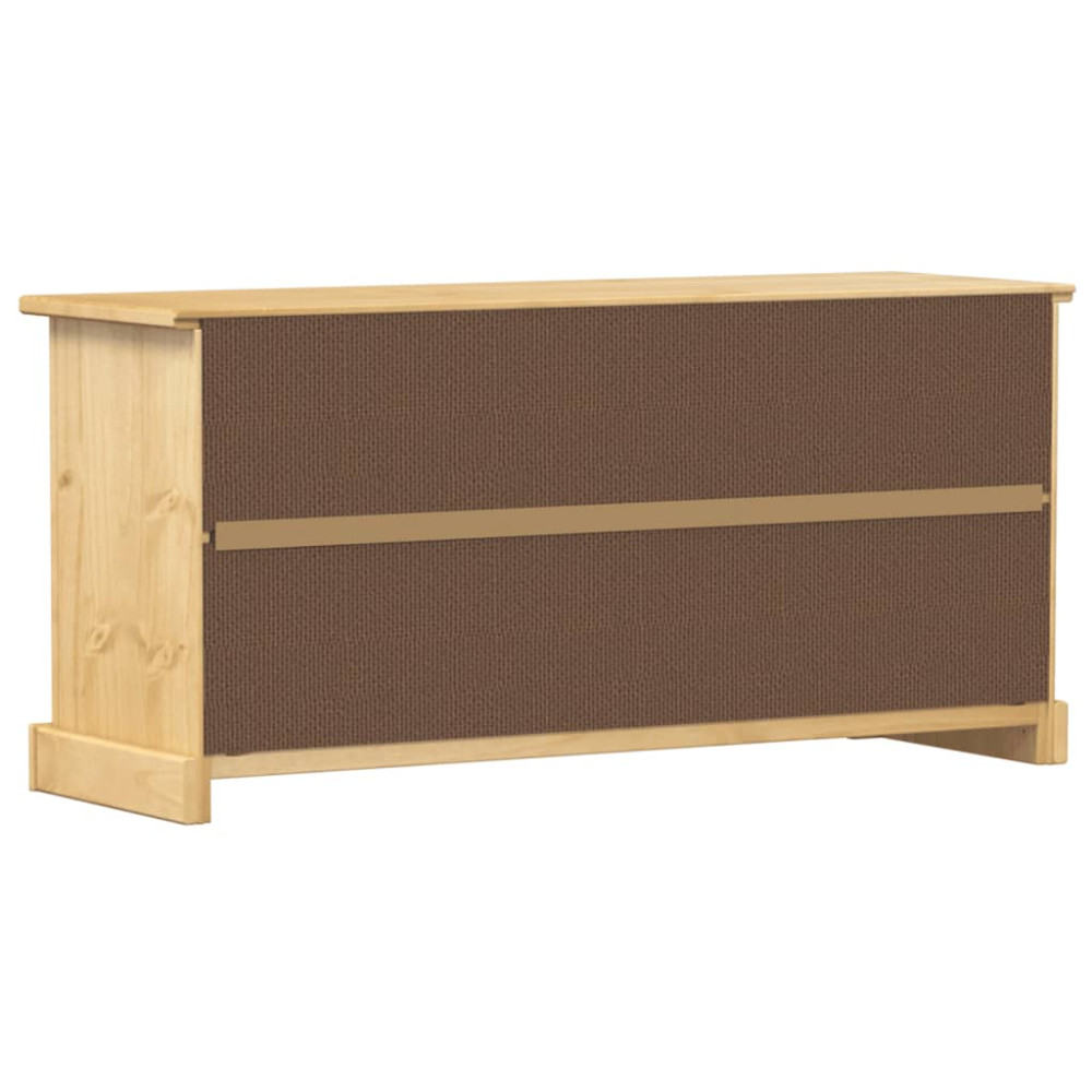 Produktbild för Skoskåp Corona 99x32x47 cm massiv furu