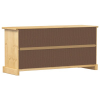 Produktbild för Skoskåp Corona 99x32x47 cm massiv furu