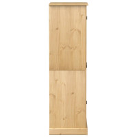 Produktbild för Garderob Corona 76x50x170 cm massiv furu