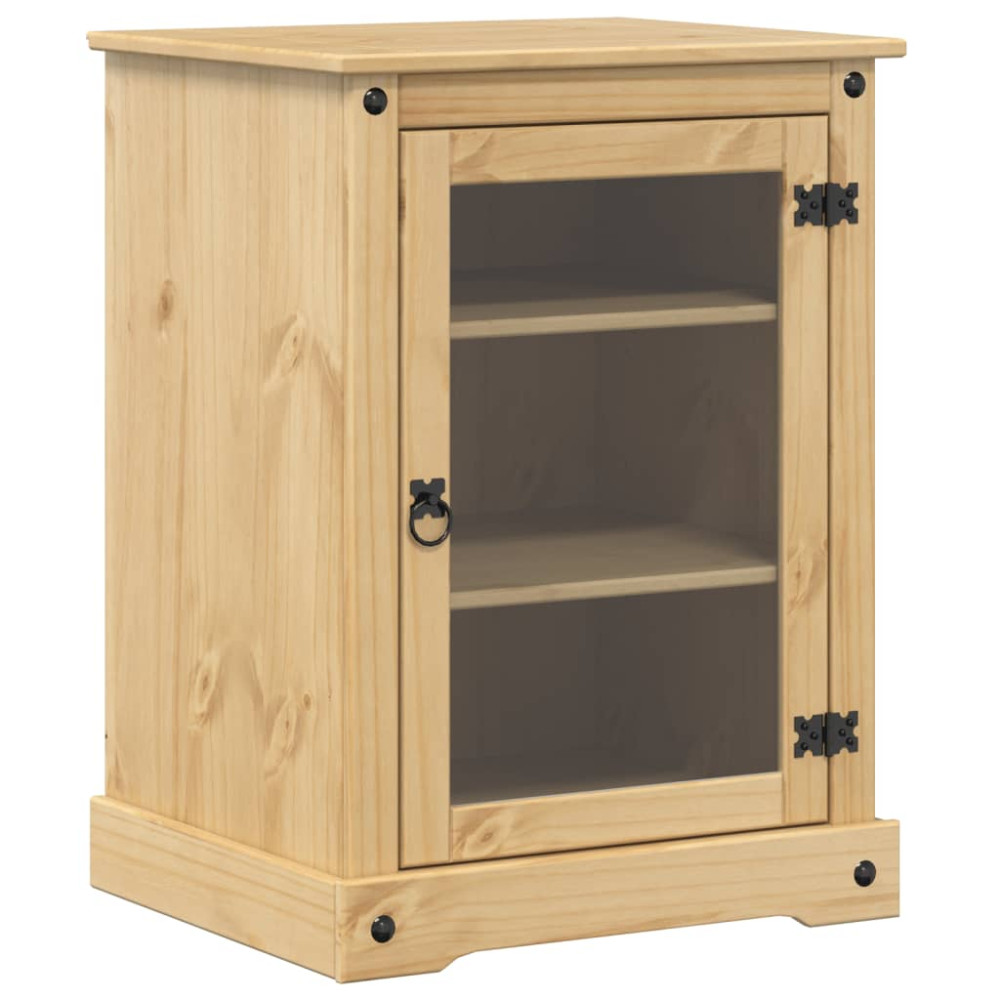 Produktbild för HiFi-skåp Corona 60x50x82 cm massiv furu