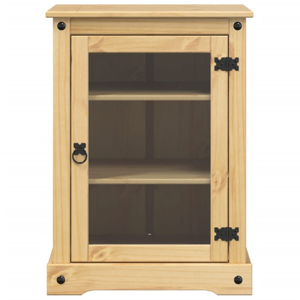 Produktbild för HiFi-skåp Corona 60x50x82 cm massiv furu