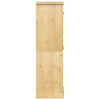 Produktbild för Garderob Corona 76x50x170 cm massiv furu