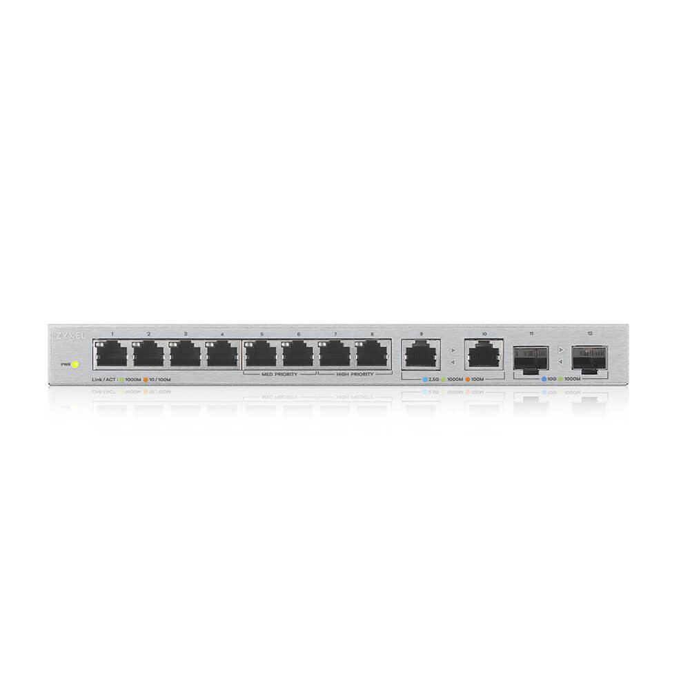 Produktbild för Zyxel XGS1010-12 - v2 - switch - 12 portar - Administrerad