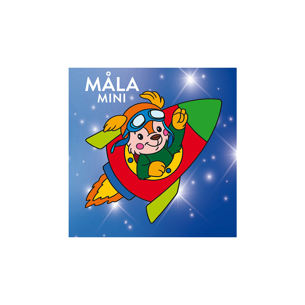 Produktbild för Måla mini: söta djur (häftad)