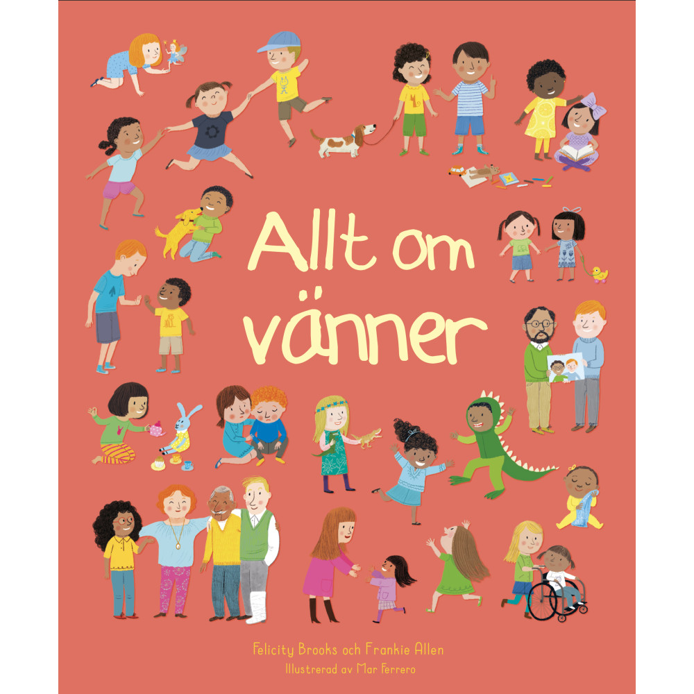 Produktbild för Allt om vänner (inbunden)