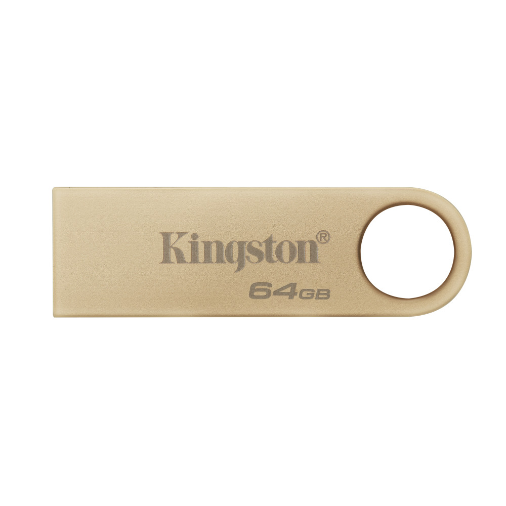 Produktbild för Kingston Technology DataTraveler SE9 G3 USB-sticka 64 GB USB Type-A 3.2 Gen 1 (3.1 Gen 1) Guld