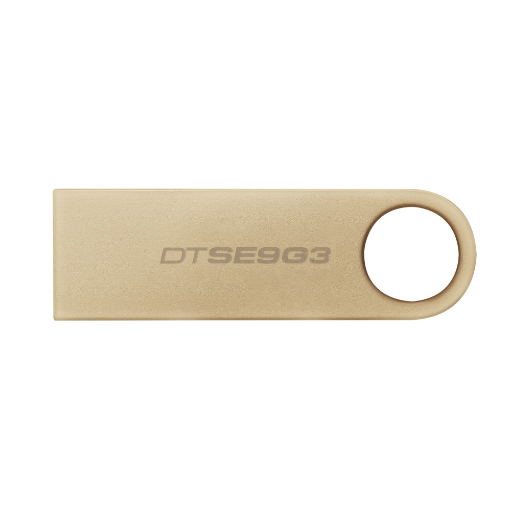 Produktbild för Kingston Technology DataTraveler SE9 G3 USB-sticka 64 GB USB Type-A 3.2 Gen 1 (3.1 Gen 1) Guld