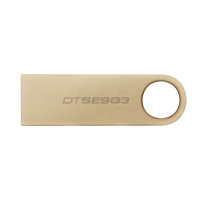 Produktbild för Kingston Technology DataTraveler SE9 G3 USB-sticka 64 GB USB Type-A 3.2 Gen 1 (3.1 Gen 1) Guld