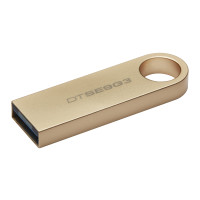 Produktbild för Kingston Technology DataTraveler SE9 G3 USB-sticka 64 GB USB Type-A 3.2 Gen 1 (3.1 Gen 1) Guld