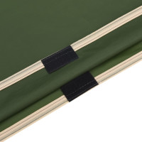 Produktbild för Regnponcho med huva 2-i-1 grön 223x145 cm
