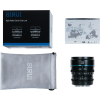 Produktbild för Sirui Cine Lens Nightwalker S35 16mm T1.2 E-Mount Black