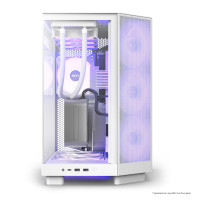 Produktbild för NZXT H6 Air Flow Midi Tower Vit