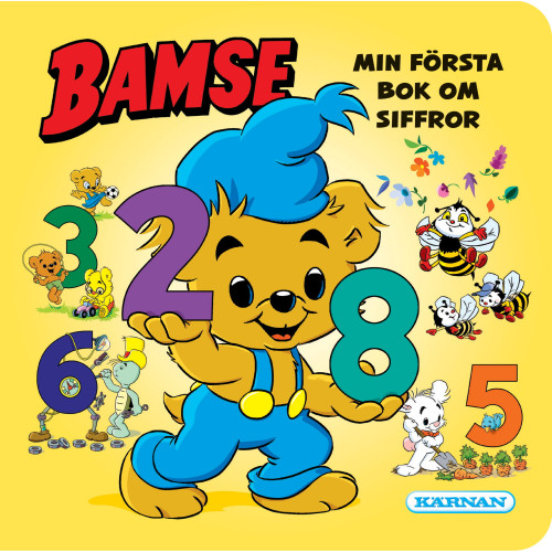 Egmont Story House Bamse. Min första bok om siffror (bok, board book)